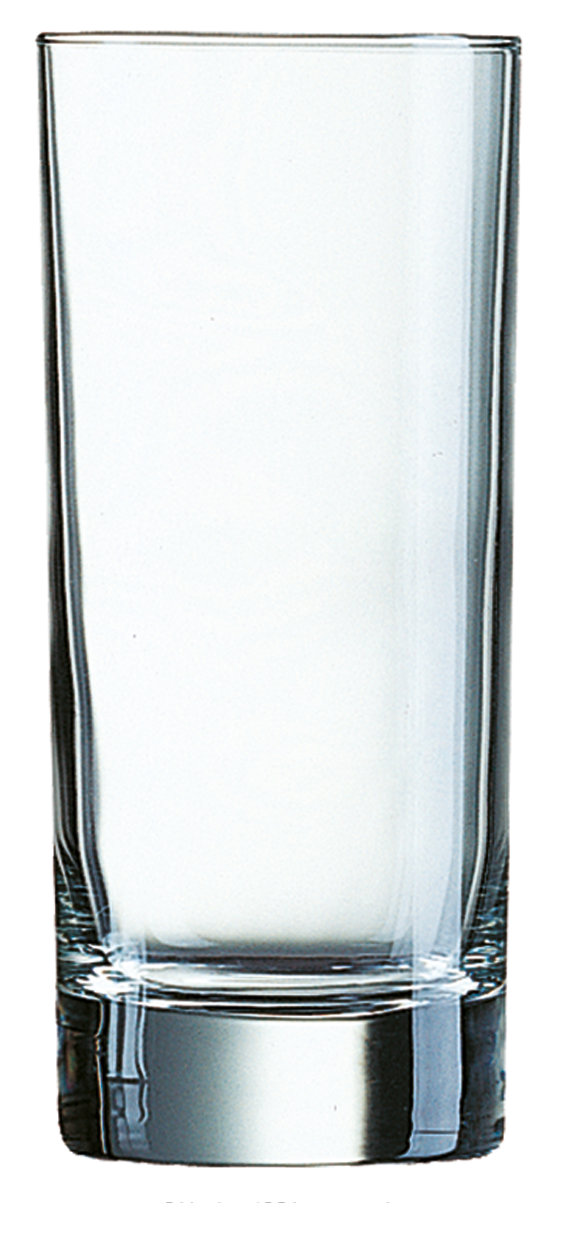 Longdrinkglas Islande 025l geeicht mehrfarbig individuell bedruckt