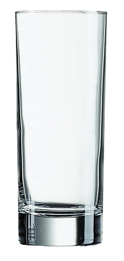 Longdrinkglas Islande 33cl ungeeicht mehrfarbig individuell bedruckt